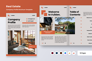 Real Estate Company Profile V2, a Brochure Template by productype1