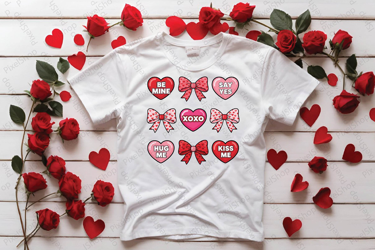 Valentine Candy Heart Coquette PNG, an Illustration by DreamPrint404 (Photo 3 of 3)