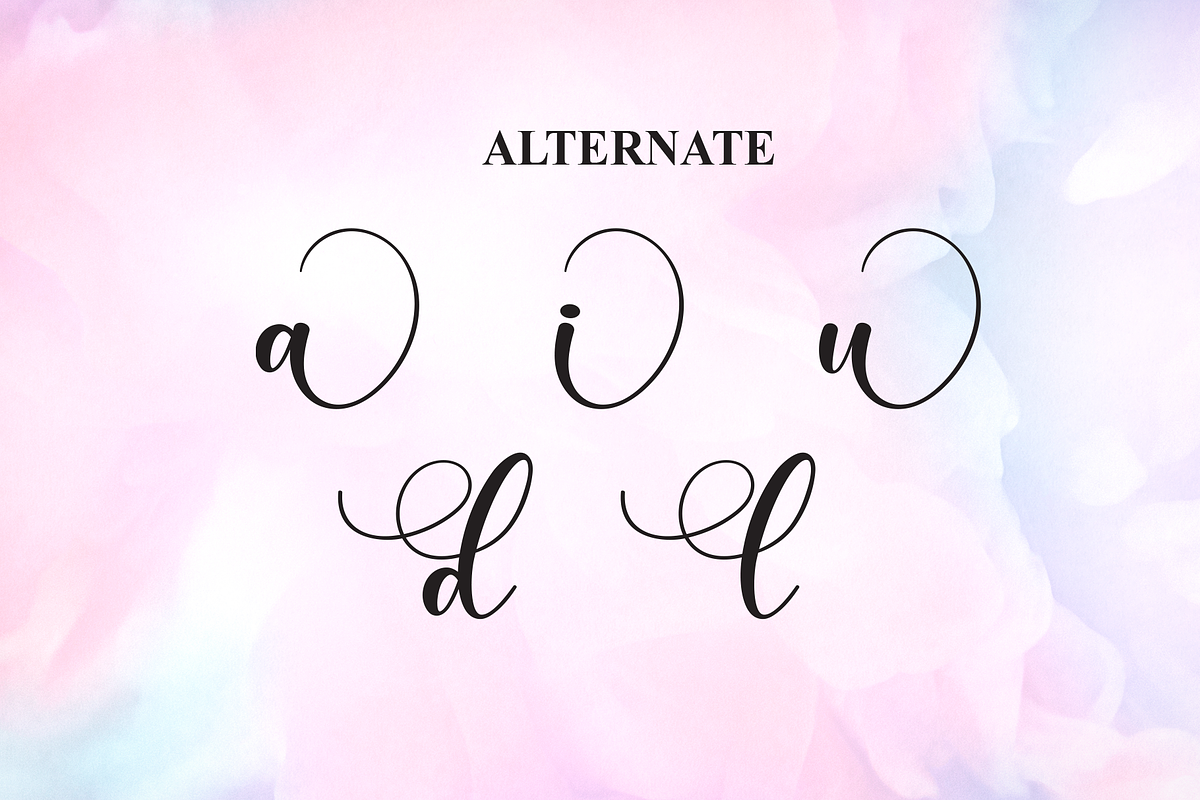 Cinderella | Script Font, a Handwritten Font by Scratchones (Photo 8 of 9)