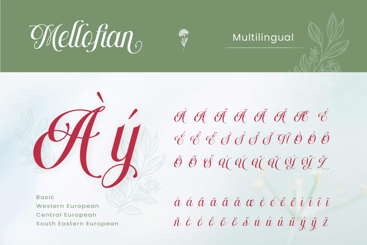Mellofian, a Script Font by kerismaker (Photo 10 of 12)