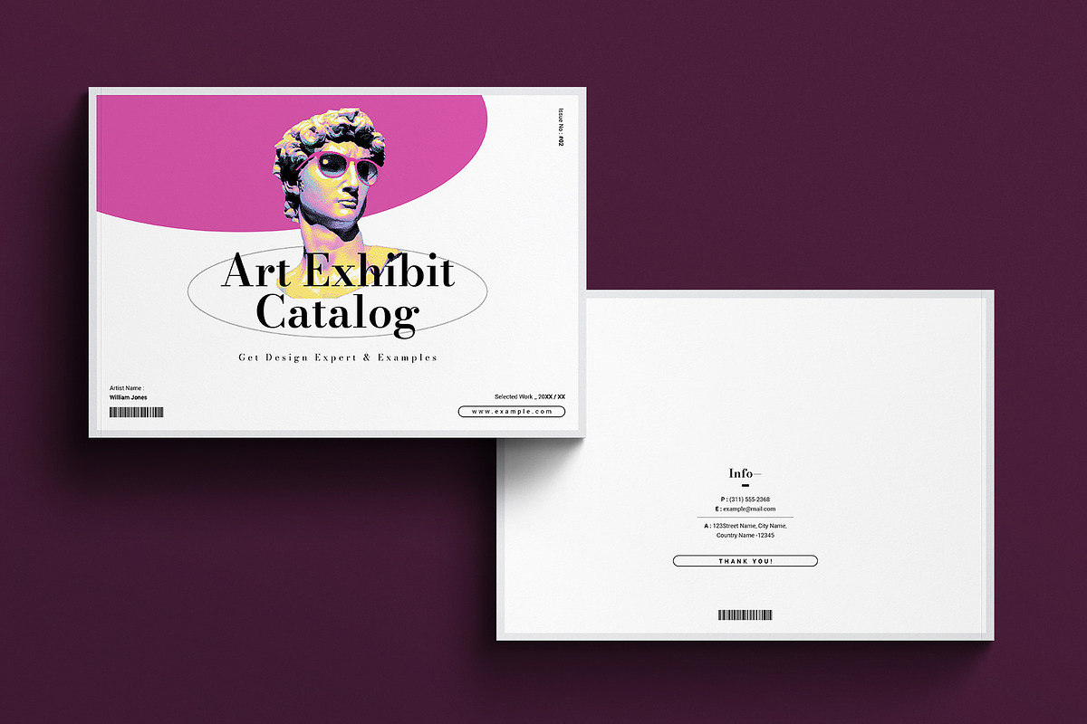 Art Gallery Exhibition Catalog preview 8