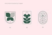 Minimalist Botanical Logos, an Object Graphic by Léo Alexandre (Thumbnail 3 of 11)