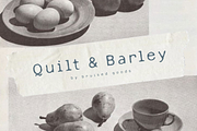 Quilt & Barley, a Sans Serif Font by Bruised Goods (Thumbnail 12 of 13)