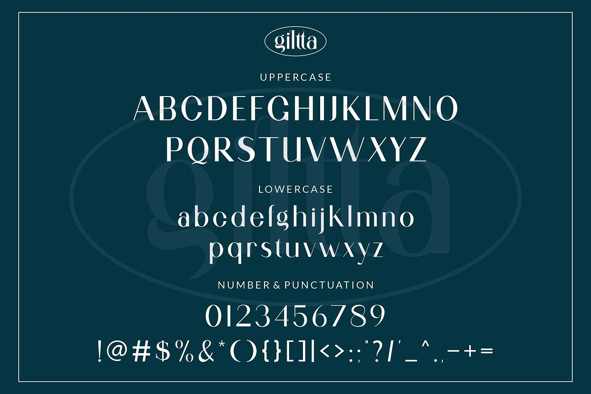 giltta sans serif font, a Sans Serif Font by Alfinart (Photo 9 of 10)