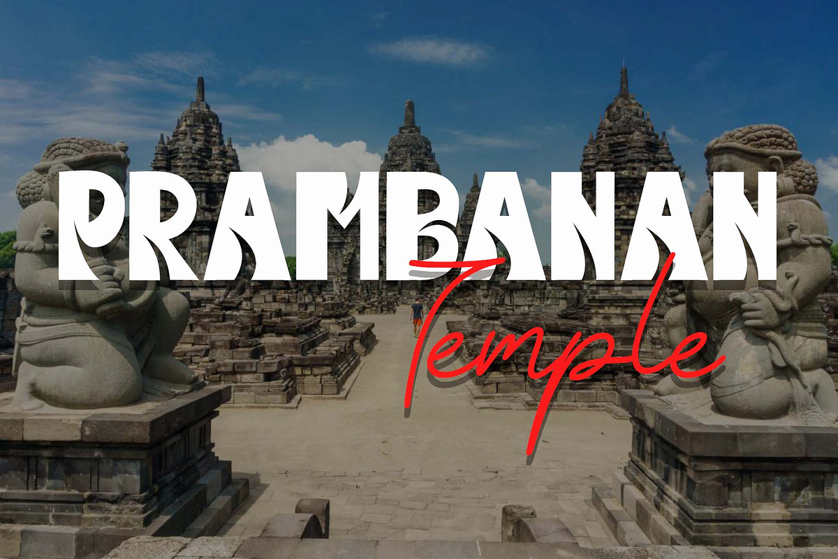 Yogyakarta Indonesia, a Blackletter Font by Yoga Letter (Photo 2 of 8)