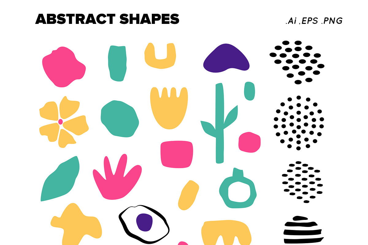 Modern abstract geometric shapes, an Object Graphic by Sofico (Photo 10 of 19)