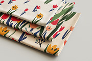 Bold Tulip Meadow Pattern Collection, a Pattern Graphic by Asya Melkonyan Patterns (Thumbnail 9 of 16)