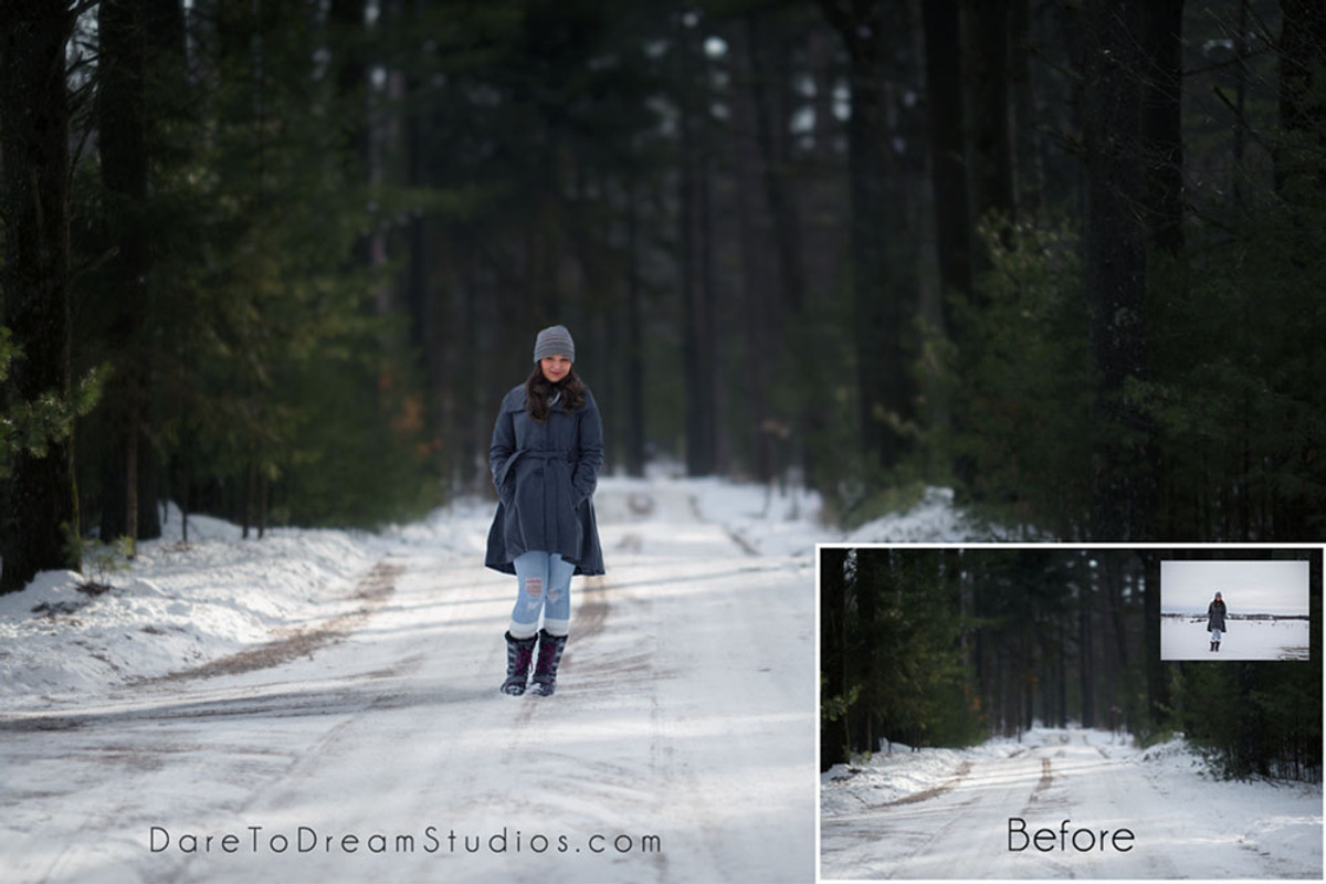 20- Snow Digital Backdrops - Winter, an Object Graphic by DareToDream (Photo 3 of 5)