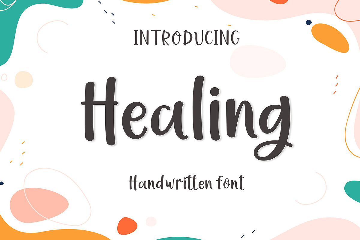 Healing, a Script Font by Amarlettering (Photo 1 of 5)