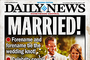 Editable Tabloid Newspaper Cover, a Flyer Template by Newspaper Templates (Thumbnail 3 of 9)