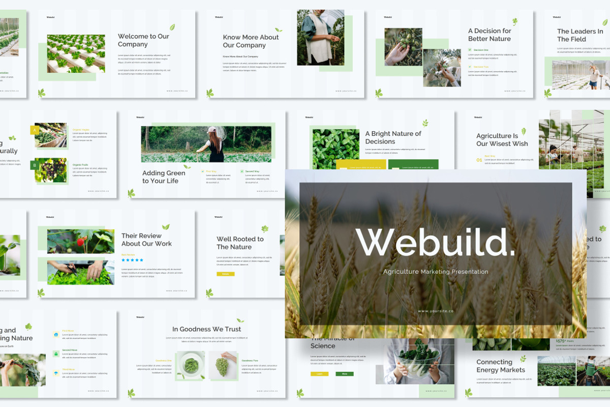 Agriculture Farm Google Slides, a Presentation Template by Antstheme