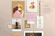 Summer women cliparts & posters, an Object Graphic by yttadesign (Thumbnail 2 of 14)