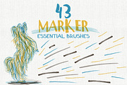 Essential Vector Brushes Collection, a Brush Add-On by Anna Ivanir (Thumbnail 4 of 7)
