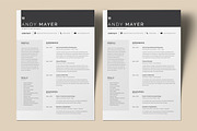Resume Andy, a Resume Template by Astut (Thumbnail 2 of 3)