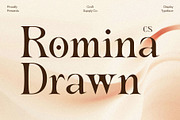 CS Romina Drawn, a Serif Font by Craft Supply Co. (Thumbnail 1 of 8)
