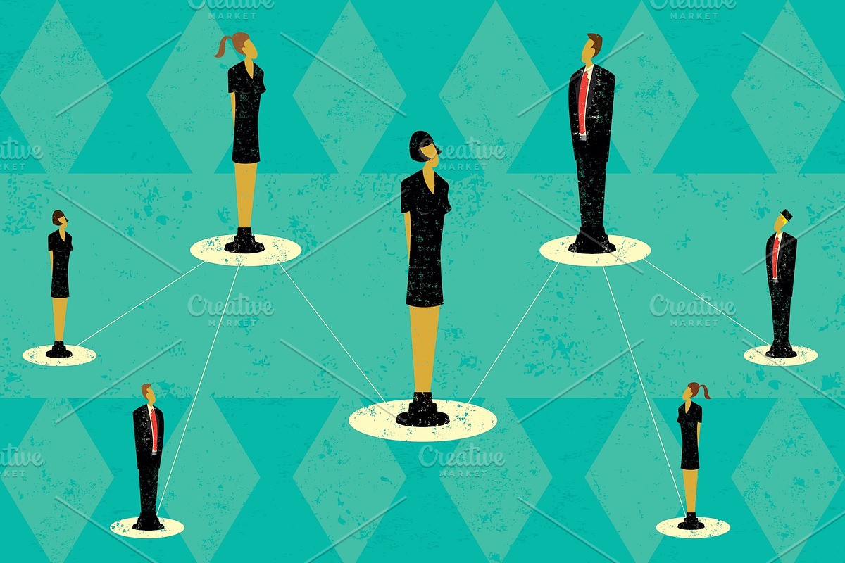 Business Concepts Bundle 02 Women, a Person Illustration by retrorocket (Photo 3 of 16)