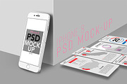 Multiple Colors iPhone 8 PSD Mockups, an iPhone Mockup by Sinlatown (Thumbnail 8 of 11)