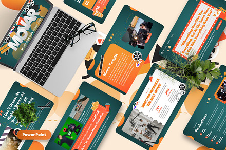 Movar - Movie Director Powerpoint, a Presentation Template by Dhabee