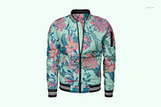 Men's Bomber Jacket Mockup Set, a Hoody Mockup by creatsy5 (Thumbnail 7 of 9)
