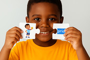Emotion Flashcards, Child Psychology, an Education Illustration by Valin Malin (Thumbnail 7 of 7)