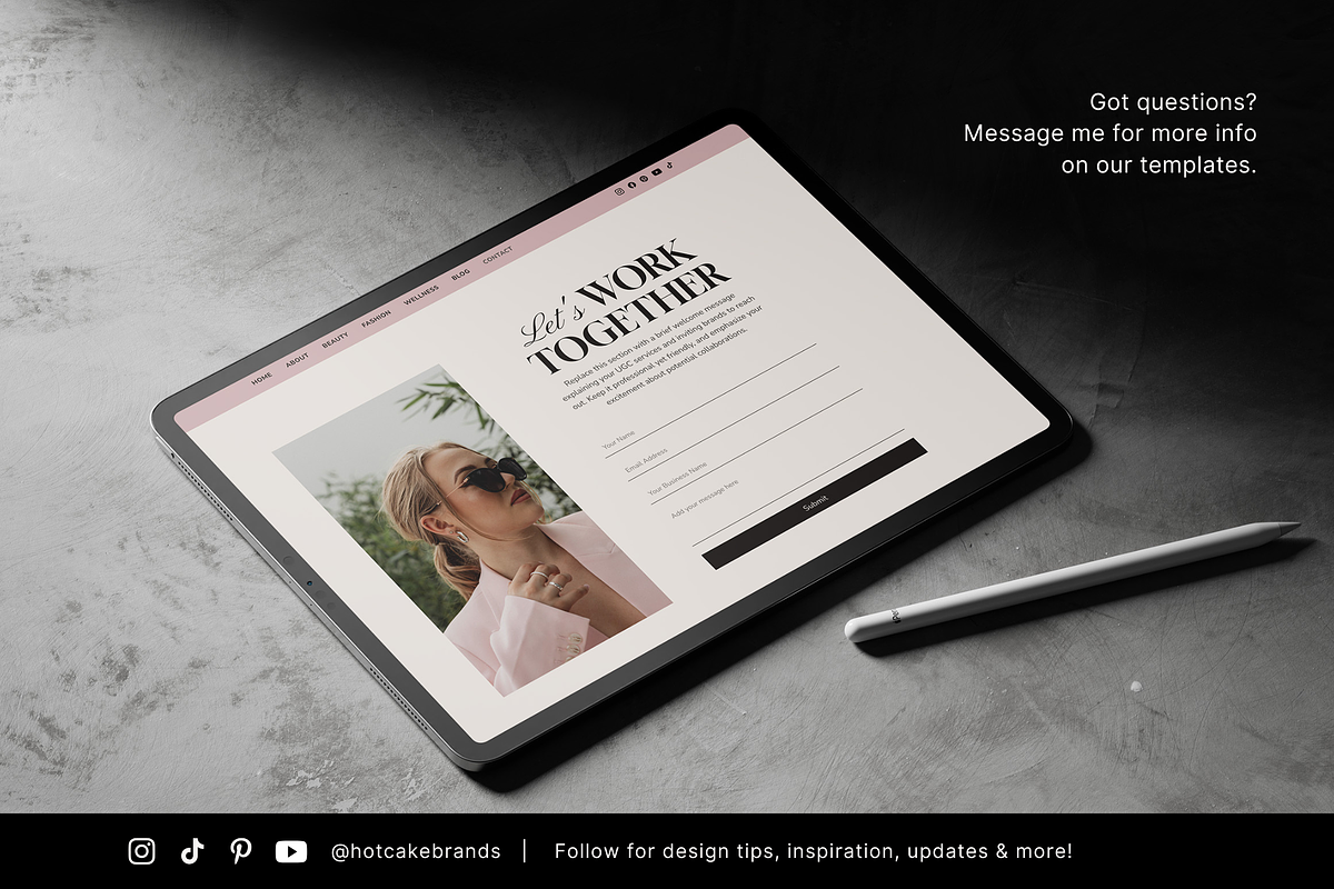 BELLINI UGC | Wix Website Template, a Wix Template by Fourteen Creative Co. (Photo 8 of 8)