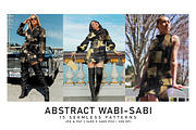 Abstract Wabi-Sabi, a Pattern Graphic by Digital Art Creations (Thumbnail 5 of 7)
