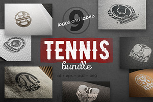 Tennis logo kit