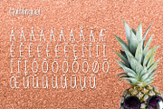 Lazy Pineapple, a Sans Serif Font by Kristy Hatswell (Thumbnail 4 of 5)
