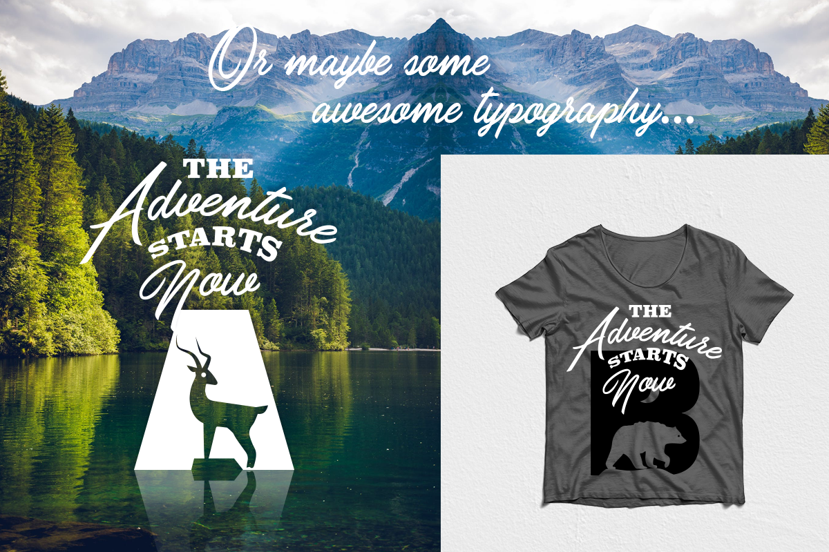 Animal Kingdom Font, a Sans Serif Font by Anastasia Feya (Photo 2 of 9)