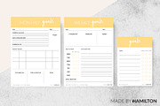 Goal Planner Series- Printable, a Stationery Template by Made By Hamilton (Thumbnail 3 of 3)