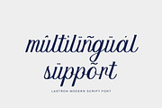 Lastron – Modern Elegant Script Font, a Font by MERCI STUDIO (Thumbnail 4 of 9)