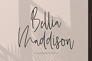 Bellia Maddison, a Script Font by Vava Aryanto (Thumbnail 1 of 11)