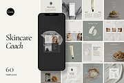 Skincare Coach Templates - Canva, a Social Media Template by Willoe Studio (Thumbnail 1 of 11)