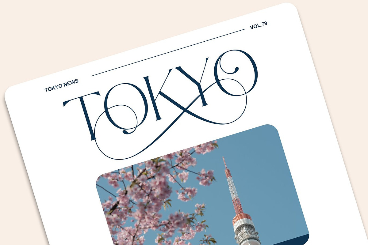 Lovie - Elegant Glyphs Serif, a Serif Font by Luna Shop (Photo 2 of 7)