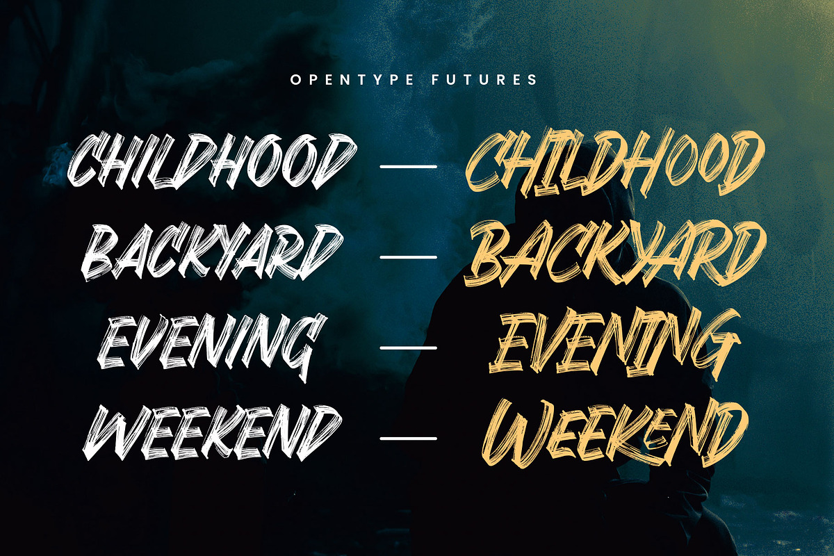 Grashrock - Freestyle brush, a Font by Arterfak Project (Photo 7 of 12)
