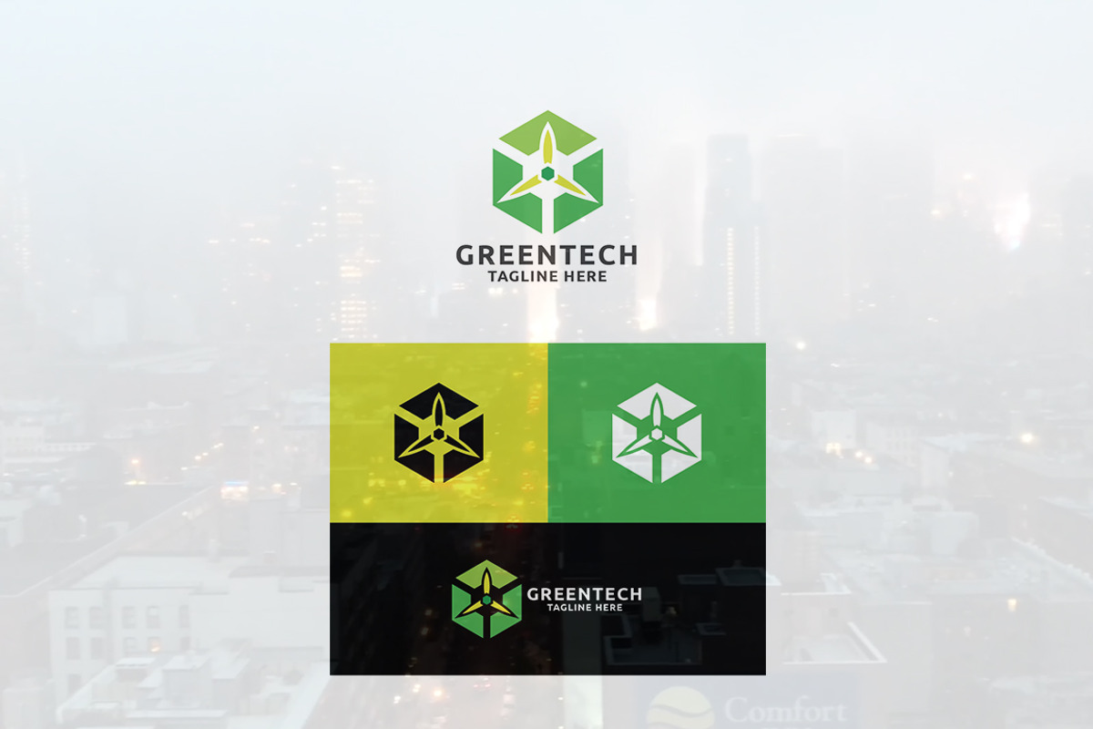 Green Tech Logo, a Branding & Logo Template by Design_Planet | Creative ...