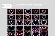 Valentine Heart Bokeh Overlays, a Texture Graphic by PhotoSpirit (Thumbnail 8 of 8)