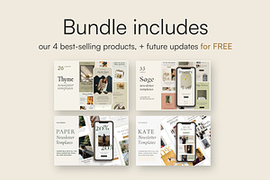 4in1 BigBundle Newsletter Templates