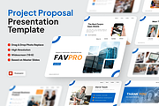 Favpro - Project Proposal PowerPoint, a Presentation Template by SquidPixey (Thumbnail 1 of 6)