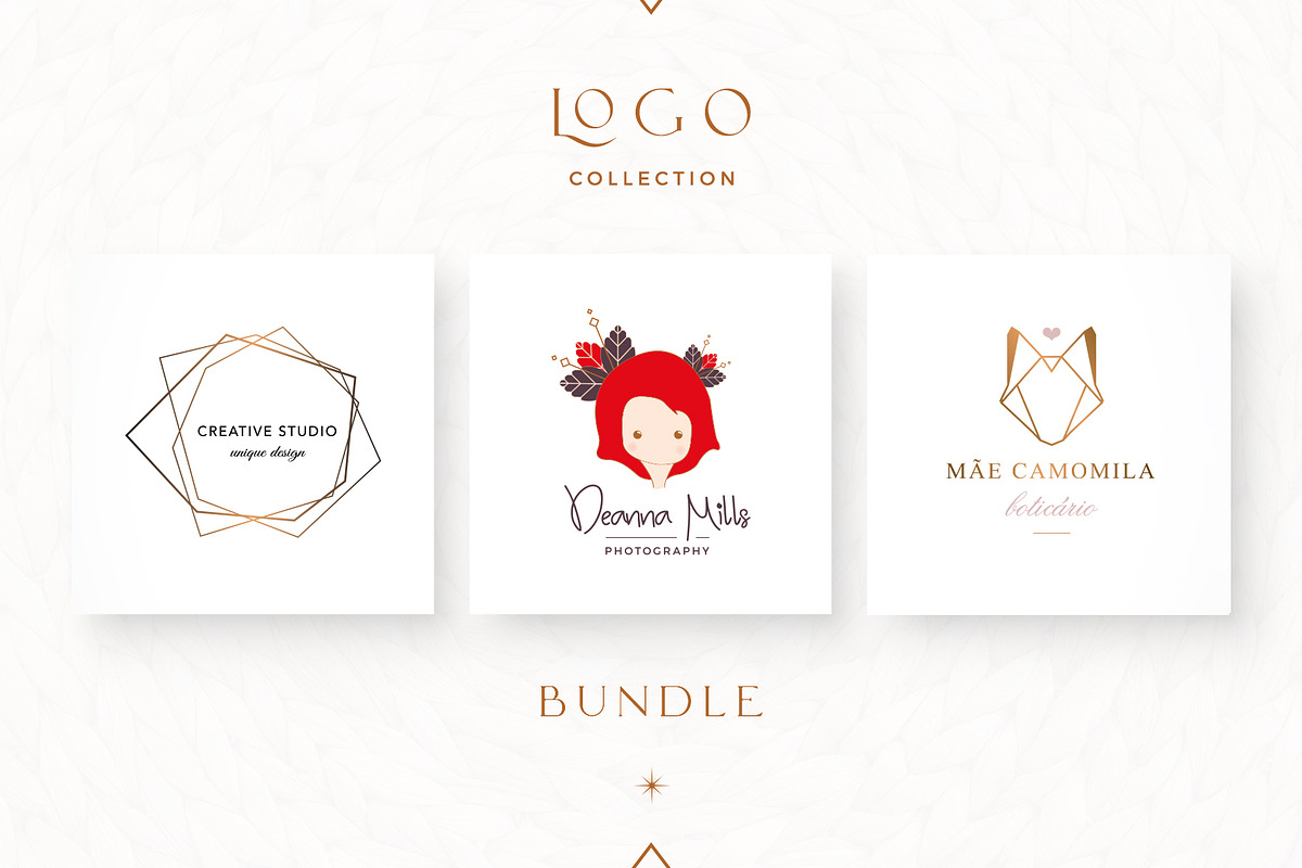 BUNDLE - Feminine Logos, a Branding & Logo Template by Wumi Studio (Photo 1 of 8)