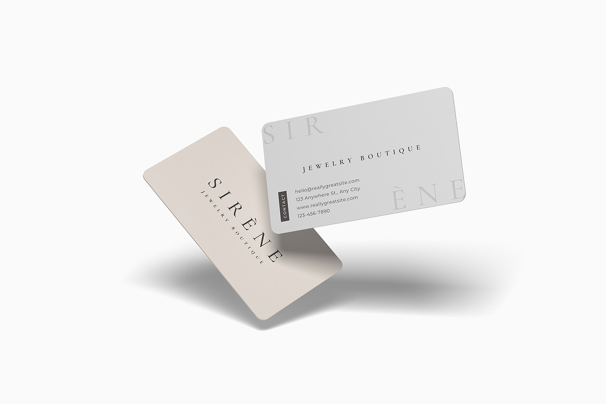 Minimalist Business Card Mockup, a Print Template by zuhraabdullah (Photo 3 of 11)
