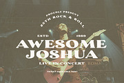 Coachella - Vintage Inspired Serif, a Serif Font by Sarid Ezra (Thumbnail 5 of 6)