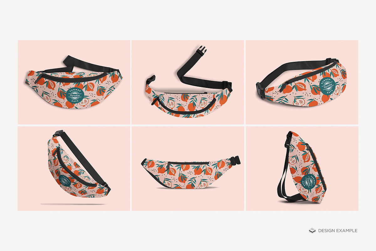 Waist Bag Mock-up, an Apparel Mockup by Branda Keeps (Photo 5 of 17)