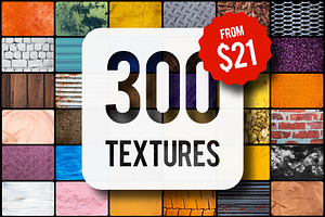 Mega bundle of 300 different texture