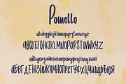 Pomelo font, a Script Font by MarioPanDeliver (Thumbnail 2 of 9)