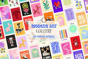 Modern Art Gallery Bundle 1