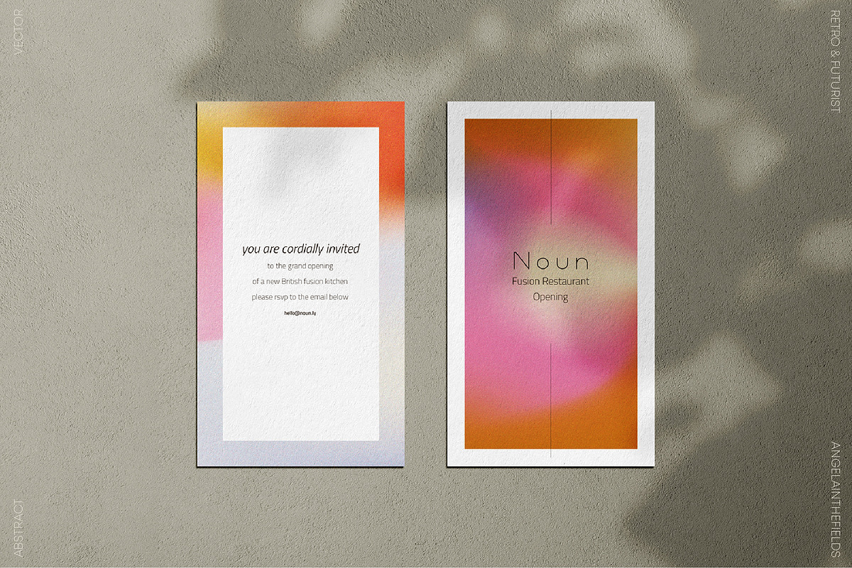 Retro Ombre Vector Gradient Pack, a Texture Graphic by angelainthefields (Photo 5 of 6)