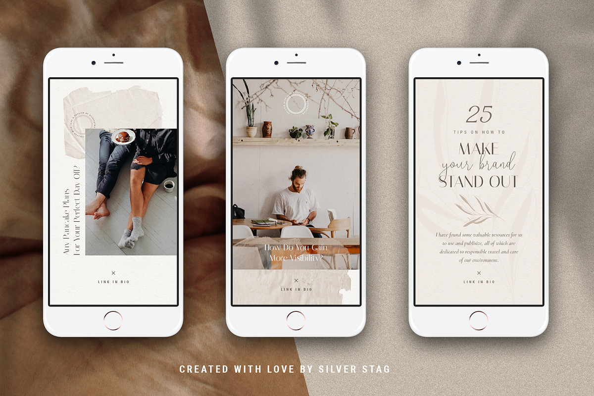 Elodie - 60 Animated Posts & Stories, a Social Media Template by SilverStag Type Foundry (Photo 40 of 48)