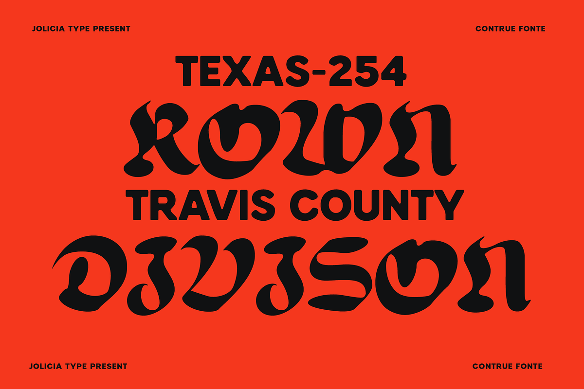 Contrue Fonte | Font Duo, a Blackletter Font by Jolicia Type (Photo 3 of 13)