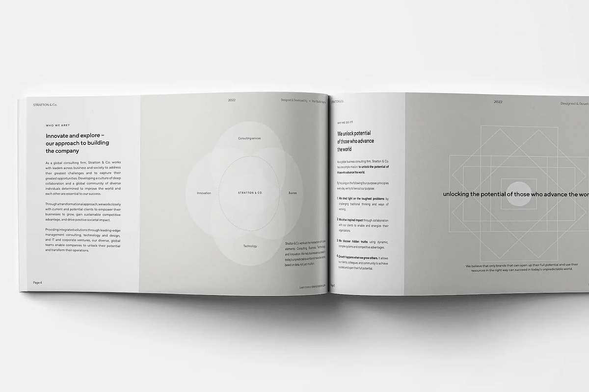 73-Page Brand Style Guidelines, a Presentation Template by Smotrow Related (Photo 3 of 19)